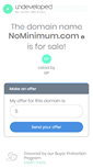 Mobile Screenshot of nominimum.com